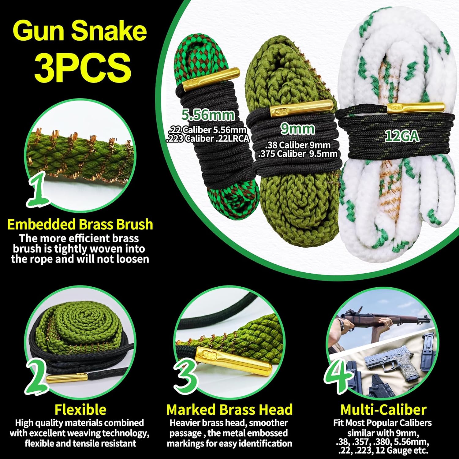 30ml CLP+300 Patches+100 Swabs+3 Snakes+3 Brushes+5 Picks+ 6PC Gloves(3 pairs) — ILANSIN OEM & wholesale gun cleaning supplies 30ml CLP+300 Patches+100 Swabs+3 Snakes+3 Brushes+5 Picks+ 6PC Gloves(3 pairs) — ILANSIN OEM & wholesale gun cleaning supplies