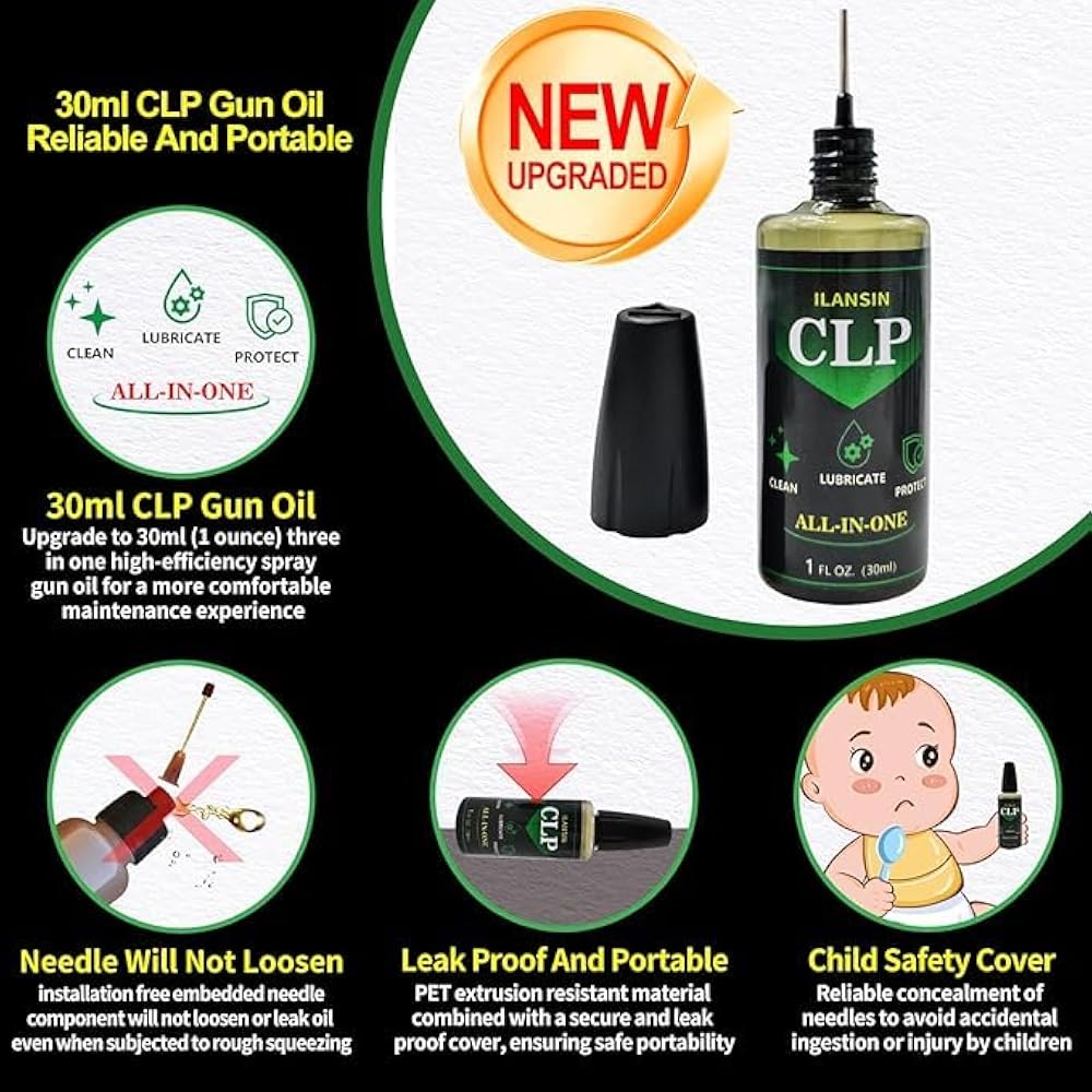 1oz CLP+1000PCS Patches + 200PCS Pointed Swabs + 2PCS Gun Cloths — ILANSIN OEM & wholesale gun cleaning supplies 1oz CLP+1000PCS Patches + 200PCS Pointed Swabs + 2PCS Gun Cloths — ILANSIN OEM & wholesale gun cleaning supplies