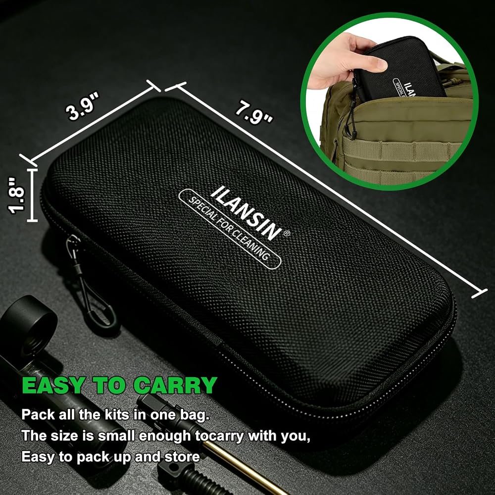 Gun Cleaning Kit Universal Pistol Cleaning Kit for .22 — ILANSIN OEM & wholesale gun cleaning supplies Gun Cleaning Kit Universal Pistol Cleaning Kit for .22 — ILANSIN OEM & wholesale gun cleaning supplies