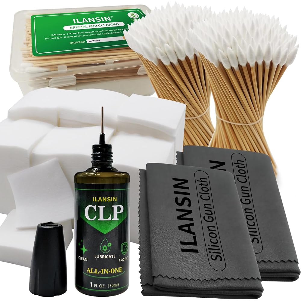 ILANSIN 1000PCS Patches + 200PCS Pointed Swabs + 2PCS Gun Cloths | OEM & Wholesale