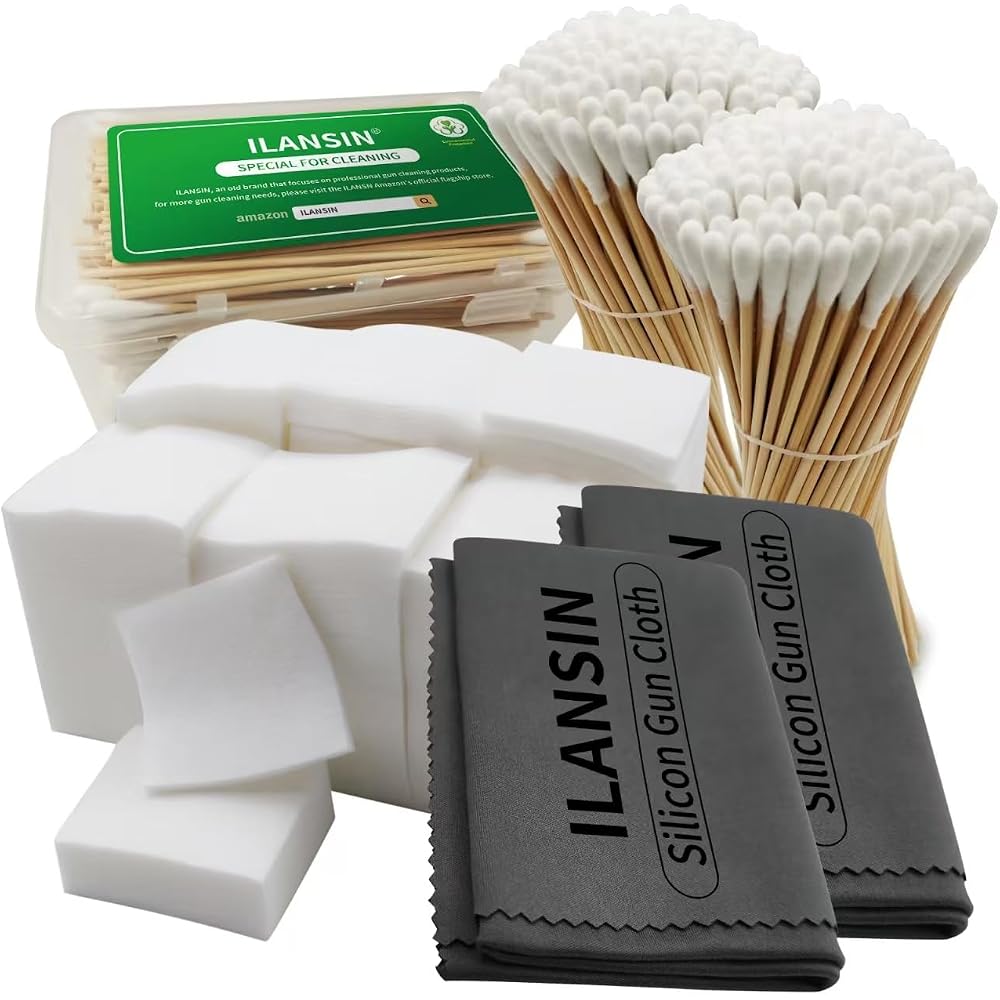 ILANSIN 1000PCS Patches + 200PCS Swabs + 2PCS Gun Cloths | OEM & Wholesale