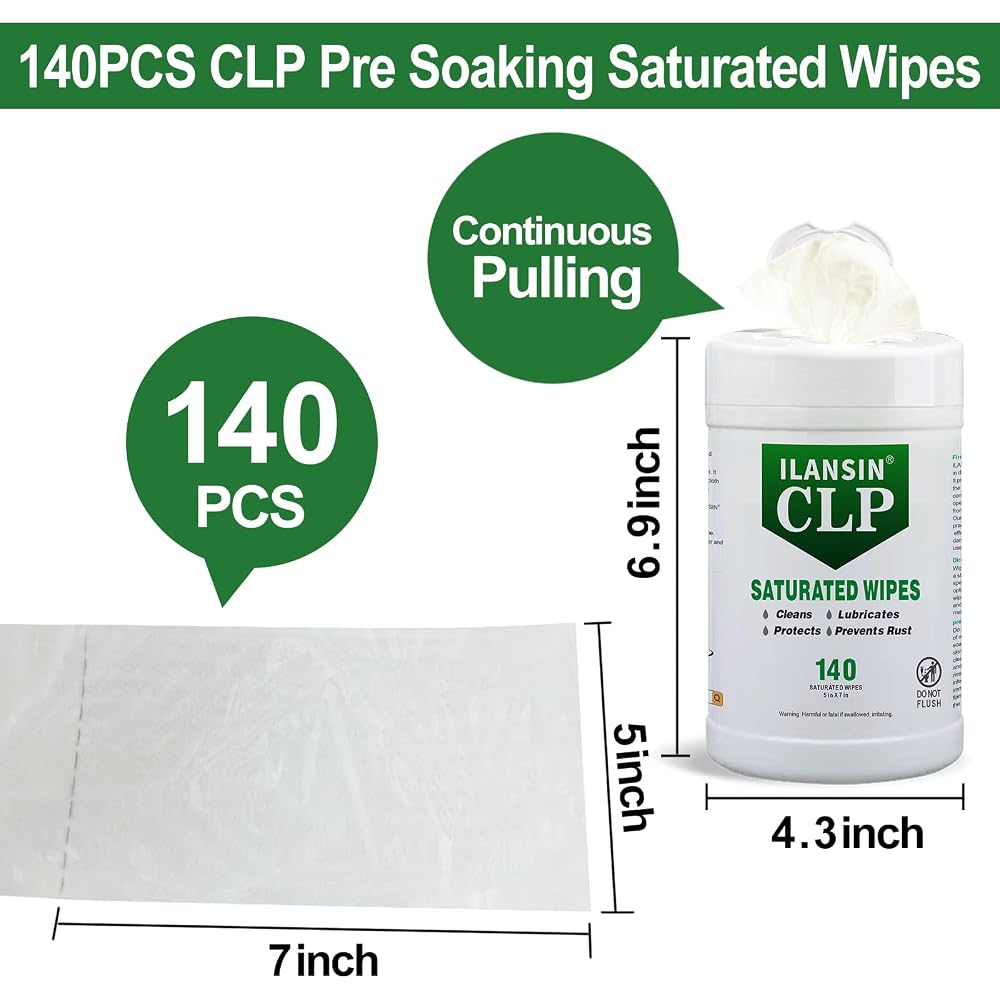 ILANSIN 140 Gun Cleaning Wipes — ILANSIN OEM & wholesale gun cleaning supplies ILANSIN 140 Gun Cleaning Wipes — ILANSIN OEM & wholesale gun cleaning supplies