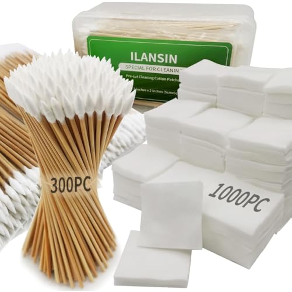 ILANSIN 1700PCS Gun Cleaning Supplies-1500PCS Patches +200PCS Swabs | OEM & Wholesale