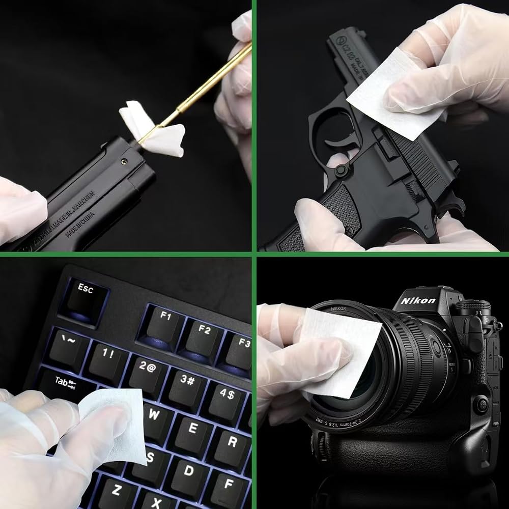 ILANSIN 2000PCS Cotton Gun Cleaning Patches+ 2 Bottles CLP Oil (60ml) — ILANSIN OEM & wholesale gun cleaning supplies ILANSIN 2000PCS Cotton Gun Cleaning Patches+ 2 Bottles CLP Oil (60ml) — ILANSIN OEM & wholesale gun cleaning supplies