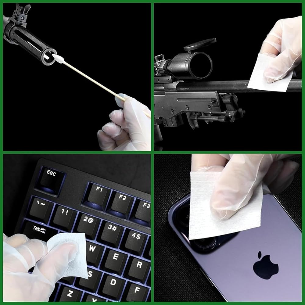 ILANSIN 2000PCS Gun Cleaning Supplies - 1500PC Patches + 500PC Swabs — ILANSIN OEM & wholesale gun cleaning supplies ILANSIN 2000PCS Gun Cleaning Supplies - 1500PC Patches + 500PC Swabs — ILANSIN OEM & wholesale gun cleaning supplies