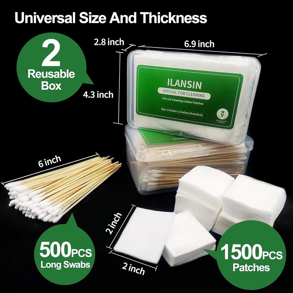 ILANSIN 2000PCS gun cleaning supplies -1500PCS Gun Cleaning Patches +500PCS Gun Cleaning swabs — ILANSIN OEM & wholesale gun cleaning supplies ILANSIN 2000PCS gun cleaning supplies -1500PCS Gun Cleaning Patches +500PCS Gun Cleaning swabs — ILANSIN OEM & wholesale gun cleaning supplies