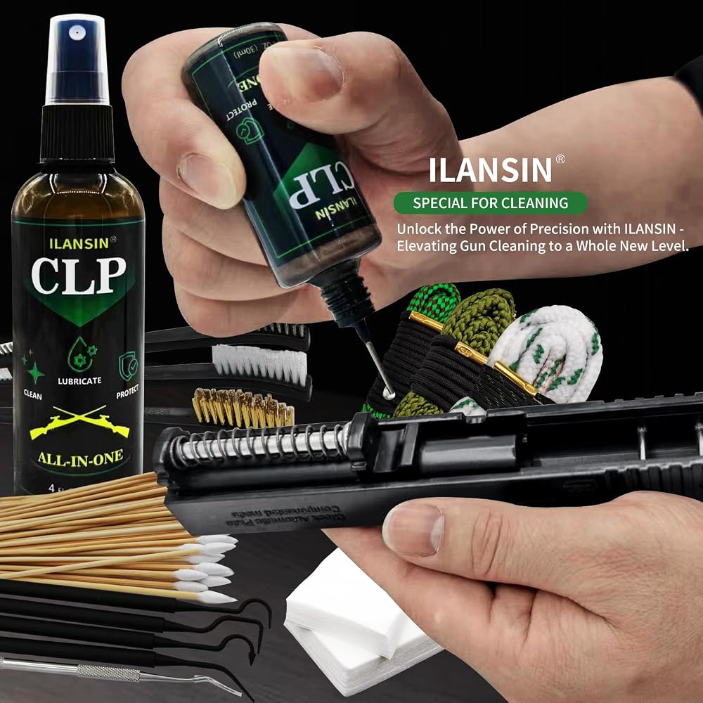 3-Snake Gun Cleaning Kit - 12GA / 5.56mm / 9mm + 5oz CLP 3-Snake Gun Cleaning Kit - 12GA / 5.56mm / 9mm + 5oz CLP