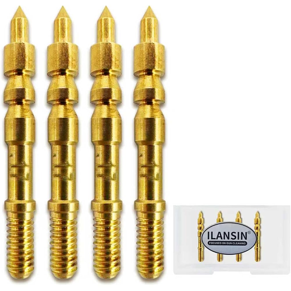 ILANSIN 4/13PCS Full Caliber Gun Jag Kits (.17 to .50) Solid Brass Gun Cleaning Supplies Rifle | OEM & Wholesale