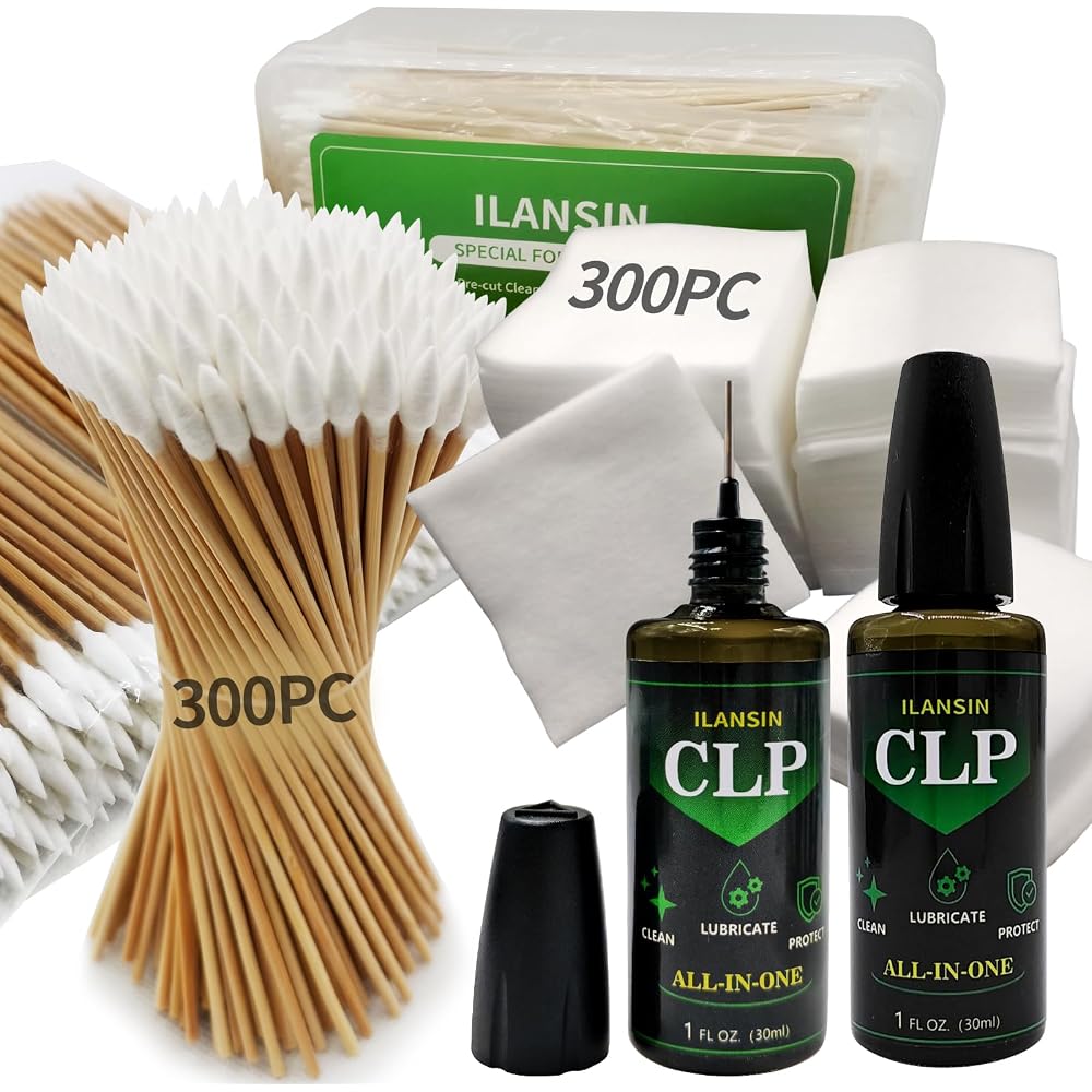 ILANSIN Gun Cleaning Patches+ Gun Cleaning Swabs+ CLP Oil | OEM & Wholesale