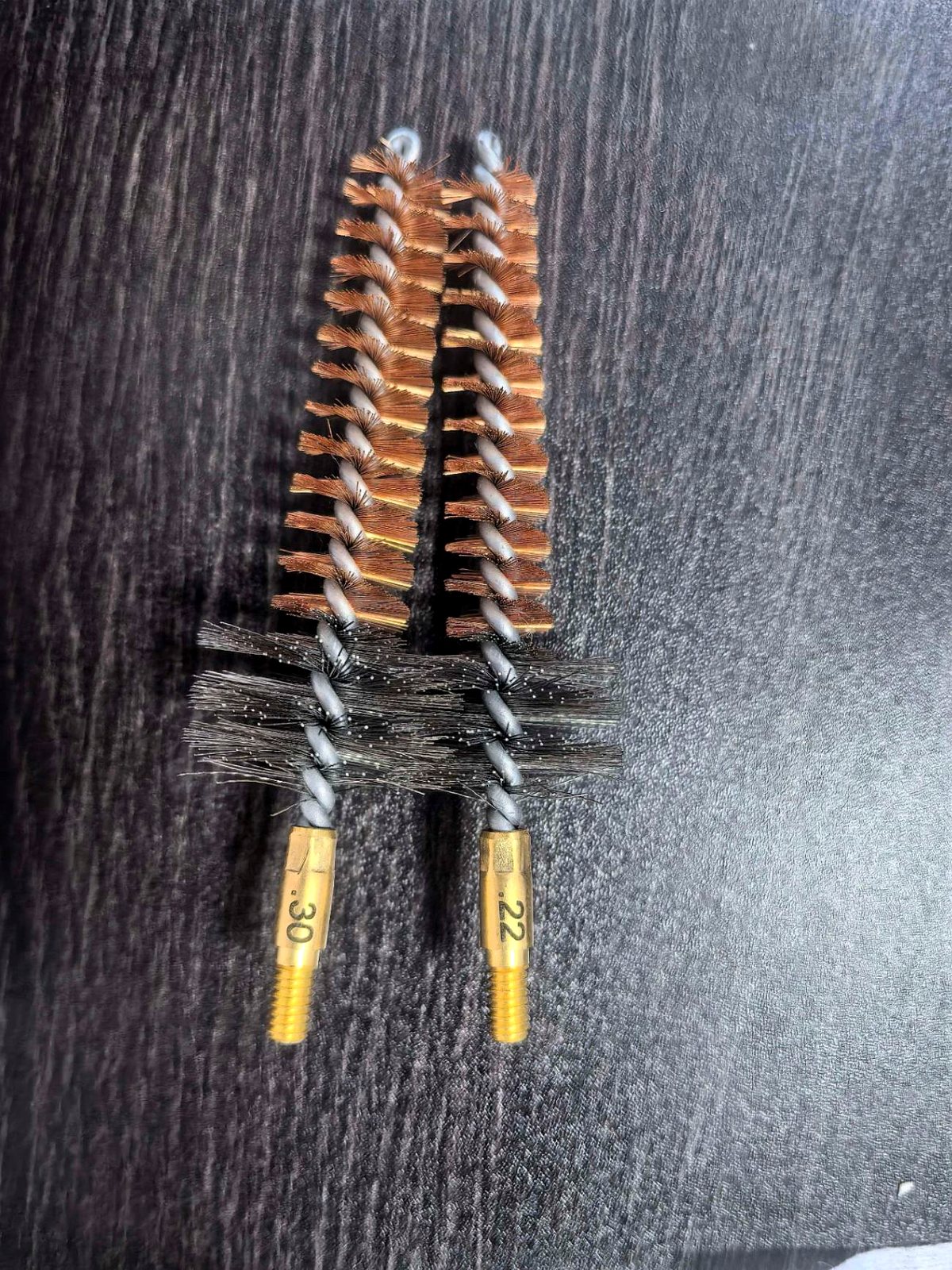 Bronze bore brushes, final quality check