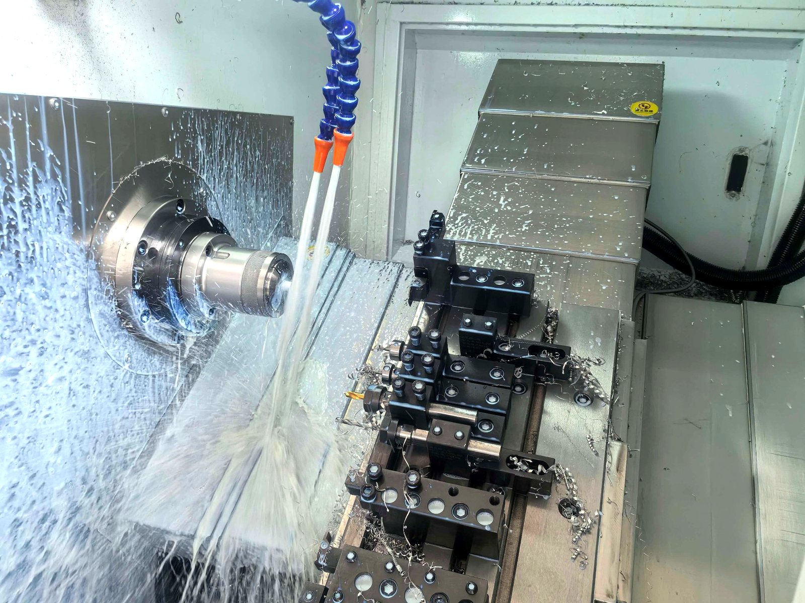 CNC machining of solid brass gun cleaning components